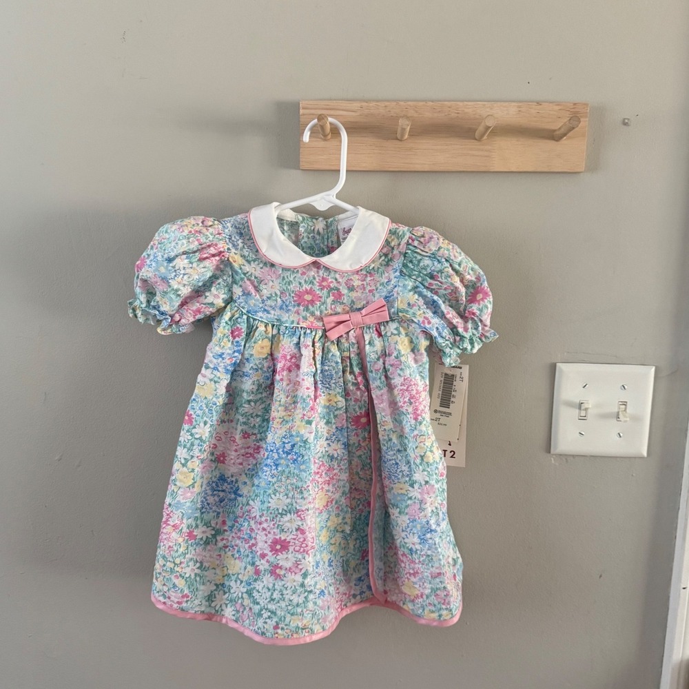 2T vintage NWT floral dress